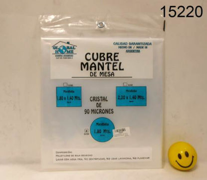 Imagen de CUBREMANTEL GRUESO 90MIC REDONDO 4.25